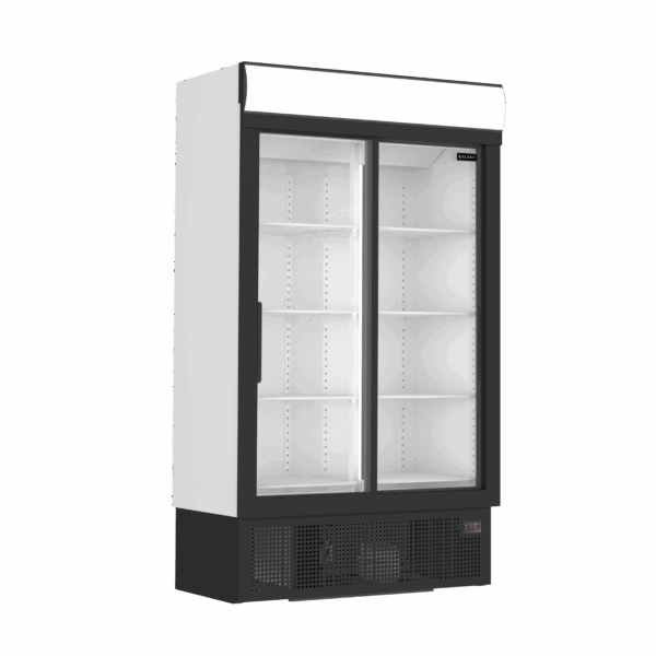 GS1140 - Double sliding door beverage cooler